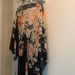 Light sheer robe from Anthropologie.